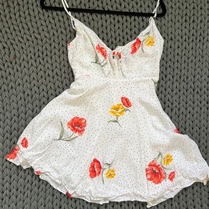 Floral mini dress